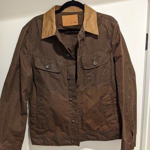 Taylor Stitch Long Haul Trucker Jacket Waxed Canvas